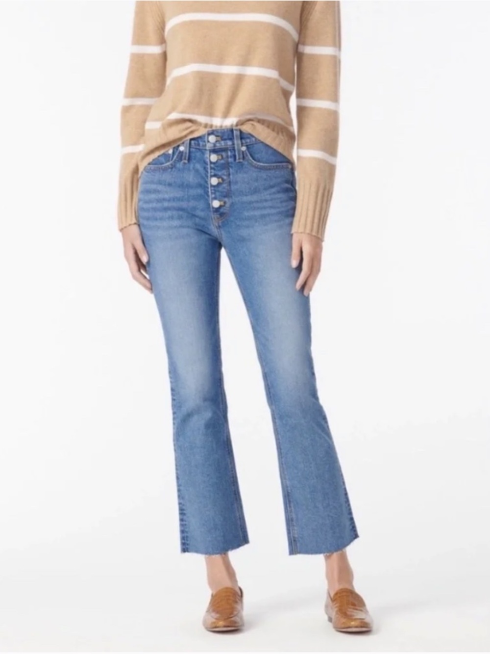 J.Crew 9" Billie Demi Boot Crop Size 28